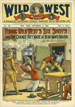 Cover of Wild West Weekly Magazine, No. 107, November 4, 1904
