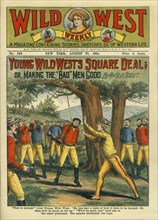 Cover of Wild West Weekly Magazine, No. 148, August 18, 1905