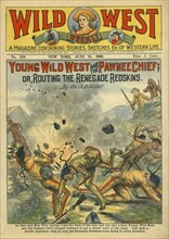 Cover of Wild West Weekly Magazine, No. 349, June 25, 1909