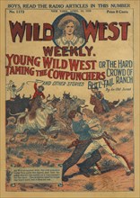 Cover of Wild West Weekly Magazine, No. 1173, April 10, 1925