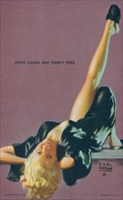 "Foot Loose And Fancy Free", Mutoscope Card, 1940s