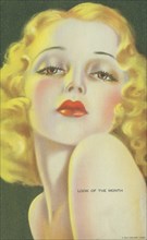 "Look Of The Month", Mutoscope Card, 1940s
