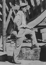 Jack London (1876-1916), American Novelist, Portrait, 1905