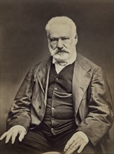 Victor Hugo (1802-85), French Poet, Novelist and Dramatist, Portrait by Étienne Carjat, 1876