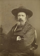 Alfred, Lord Tennyson (1809-92), Noted English Poet, Portrait, Photographed by Elliott and Fry of 55, Baker Street, London, UK