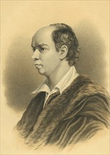 Oliver Goldsmith (1728-74), Irish Novelist, Playwright and Poet, Portrait, Engraving after the Picture by Sir Joshua Reynolds