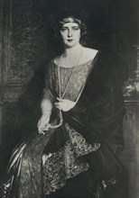 Princess Maria of Romania (1900-61), Queen of Yugoslavia 1922-34, Portrait, 1927