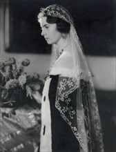 Princess Sybilla of Saxe-Coburg and Gotha (1908-72), later Princess of Sweden through her Marriage to Prince Gustaf Adolf, Portrait, 1933