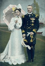 Queen Wilhelmina and Prince Hendrik of the Netherlands, Portrait, 1906