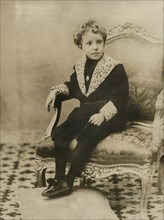 Alfonso VIII (1886-1941), King of Spain, Portrait, 1892