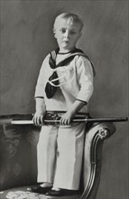 Prince Olaf of Sweden, later Olaf V, King of Norway, Portrait, 1908