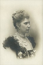 Louise of Sweden (1851-1926), Queen of Denmark through her Marriage to King Frederick VIII 1906-12, Portrait, 1890's