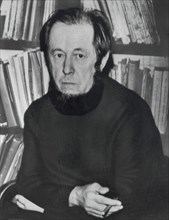 Aleksandr Solzhenitsyn (1918-2008), Russian Novelist and Writer, Portrait, 1974