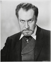 Vincent Price, on-set of the Film, "The Haunted Palace", 1963