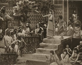 Marriage Market Scene during Ancient Babylonian Story as part of the Silent Film, "Intolerance", by D.W. Griffith, 1916