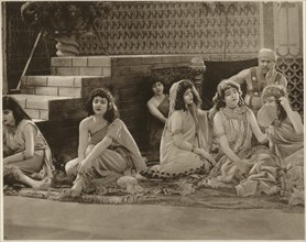 Slave Girls, Marriage Market Scene during Ancient Babylonian Story as part of the Silent Film, "Intolerance", by D.W. Griffith, 1916