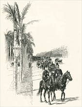 Parquet 3 de Febrero, Palermo, Buenos Aires, Argentina, Harper's New Monthly Magazine, Illustration, March 1891