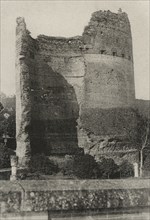 Tour de Vésone, or Tower of Vésone, Perigueux, France, 1950