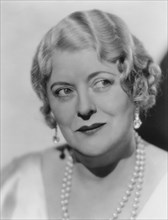 Mary Boland, Head and Shoulders Publicity Portrait for the Film, "Evenings for Sale", Paramount Pictures, 1932