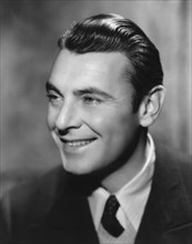George Brent, Publicity Portrait for the Film, "Secrets of an Actress", Warner Bros., 1938