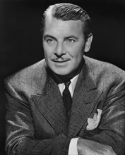 George Brent, Publicity Portrait for the Film, "The Great Lie", Warner Bros., 1941