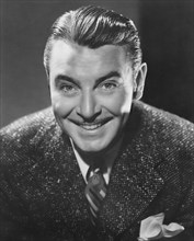 George Brent, Publicity Portrait for the Film, "Honeymoon for Three", Warner Bros., 1941