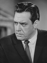 Raymond Burr, Publicity Portrait for CBS TV Show, "Perry Mason", 1960's