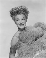 Betty Hutton, Publicity Portrait for the Film, "Incendiary  Blonde", Paramount Pictures, 1945
