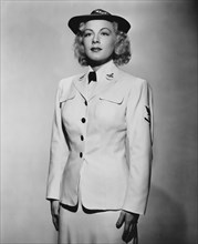 Betty Hutton, Publicity Portrait for the Film, "Here Come the Waves", Paramount Pictures, 1944