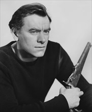 John Ireland, Publicity Portrait for the Film, "Hurricane Smith", Paramount Pictures, 1952
