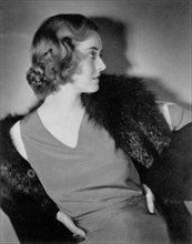 Actress Bette Davis, Portrait by Jack Freulich, 1931