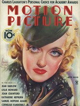 Bette Davis, Cover of Motion Picture Magazine, May 1935