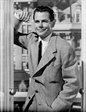 Glenn Ford, on-set of the Film, "The Doctor and the Girl", MGM, 1949