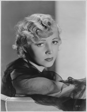 Actress Isabel Jewel, MGM Publicity Portrait, 1933
