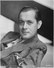 Robert Montgomery, Publicity Portrait for the Film, "Night Must Fall", MGM, 1937