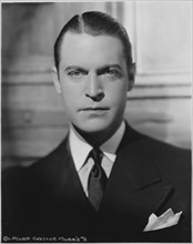 Chester Morris, Publicity Portrait for the Film, "Counterfeit", Columbia Pictures, 1936