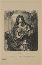 Danjou, Woodcut Engraving from the Original Painting by Hyacinthe Rigaud, The Masterpieces of French Art by Louis Viardot, Published by Gravure Goupil et Cie, Paris, 1882, Gebbie & Co., Philadelphia, ...