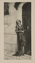Marguerite Betrayed, from Goethe's Faust, Photogravure Print from  the Original 1869 Painting by James Bertrand, The Masterpieces of French Art by Louis Viardot, Published by Gravure Goupil et Cie, Pa...