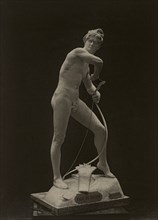 Sarpedon, Photogravure Print from the Original Sculpture by Charles Octave Levy, The Masterpieces of French Art by Louis Viardot, Published by Gravure Goupil et Cie, Paris, 1882, Gebbie & Co., Philade...