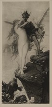 Perseus and Andromeda, Photogravure Print from the Original Painting by Charles Edouard de Beaumont, The Masterpieces of French Art by Louis Viardot, Published by Gravure Goupil et Cie, Paris, 1882, G...
