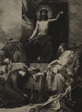 Christ's Invitation to the Afflicted, Photogravure Print from the Original 1879 Painting by Albert Maignan, The Masterpieces of French Art by Louis Viardot, Published by Gravure Goupil et Cie, Paris, ...