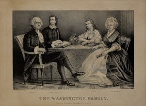 The Washington Family, Currier & Ives, 1867