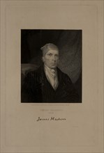James Madison, Aged 82, Engraved by T.D. Welch, from a Drawing by J.B. Longacre, Taken from Life at Montpelier, Virginia, July 1833