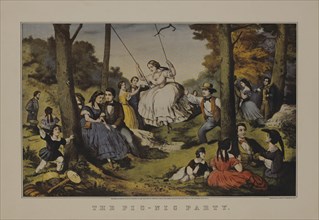 The Pic-Nic Party, Currier & Ives, 1858