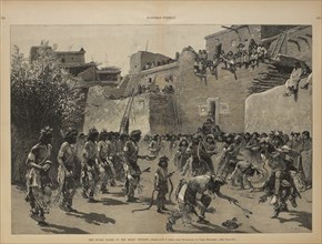 The Snake Dance of the Moqui Indians, Drawn by H.F. Farny from Photographs by Cosmos Mindeleff, Harper's Weekly, November 2, 1889