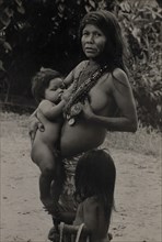 Yagua Mother Nursing her Child, Yanamono, Peru, 1974