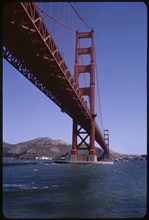 Golden Gate Bridge, San Francisco, California, USA, 1963