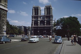 Notre Dame, Paris, France, 1961