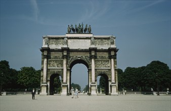 Arc de Triomphe du Carrousel, Paris, France, 1961