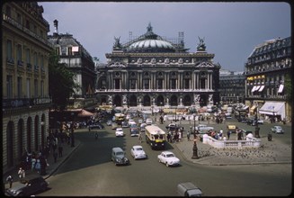 Opéra Garnier, Place de l'Opéra, Paris, France, 1961